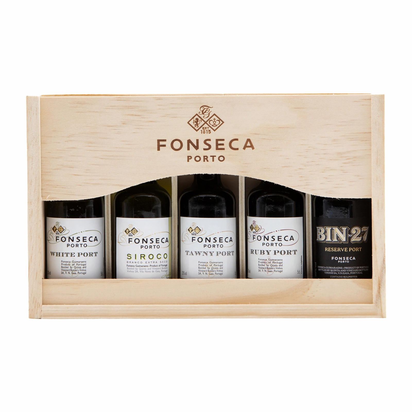 Fonseca 5 Vinhos do Porto...