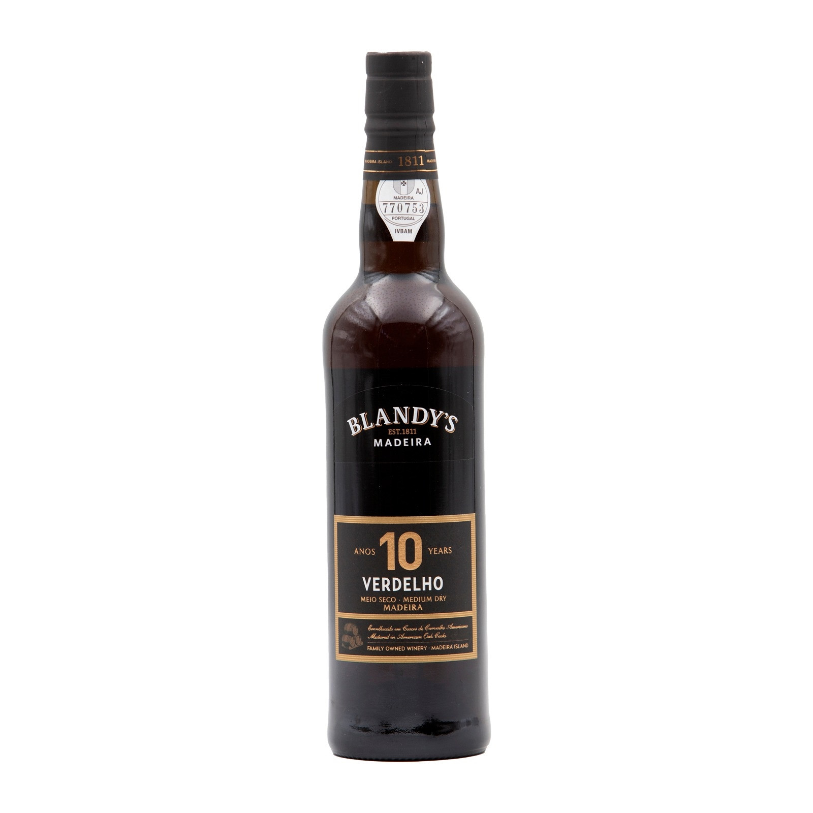 Blandys 10 years Verdelho Madeira
