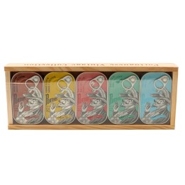 Porthos Caja de mezcla de madera - 5 unidades
