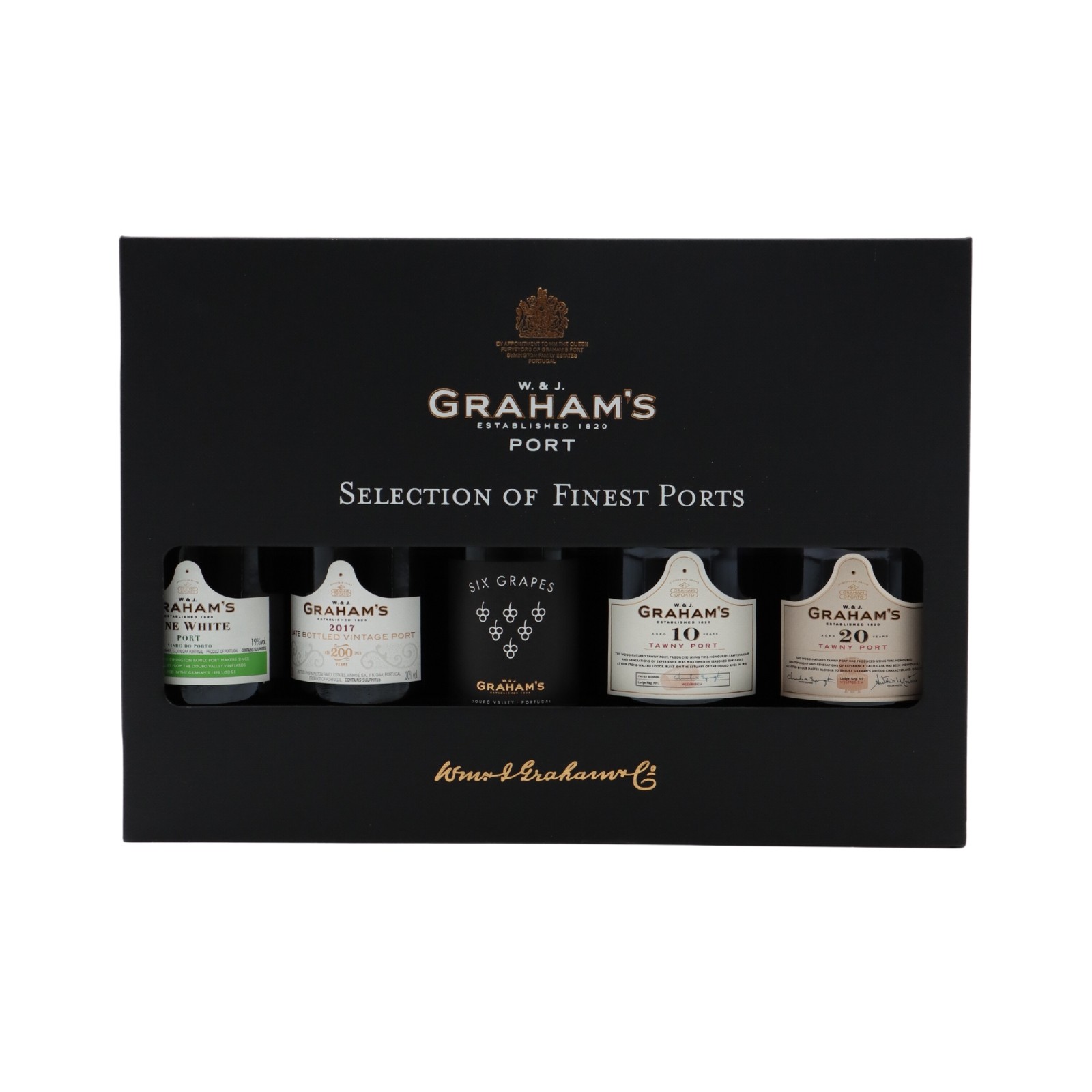 Grahams 5 Port Wines Selection Pack 200ml
