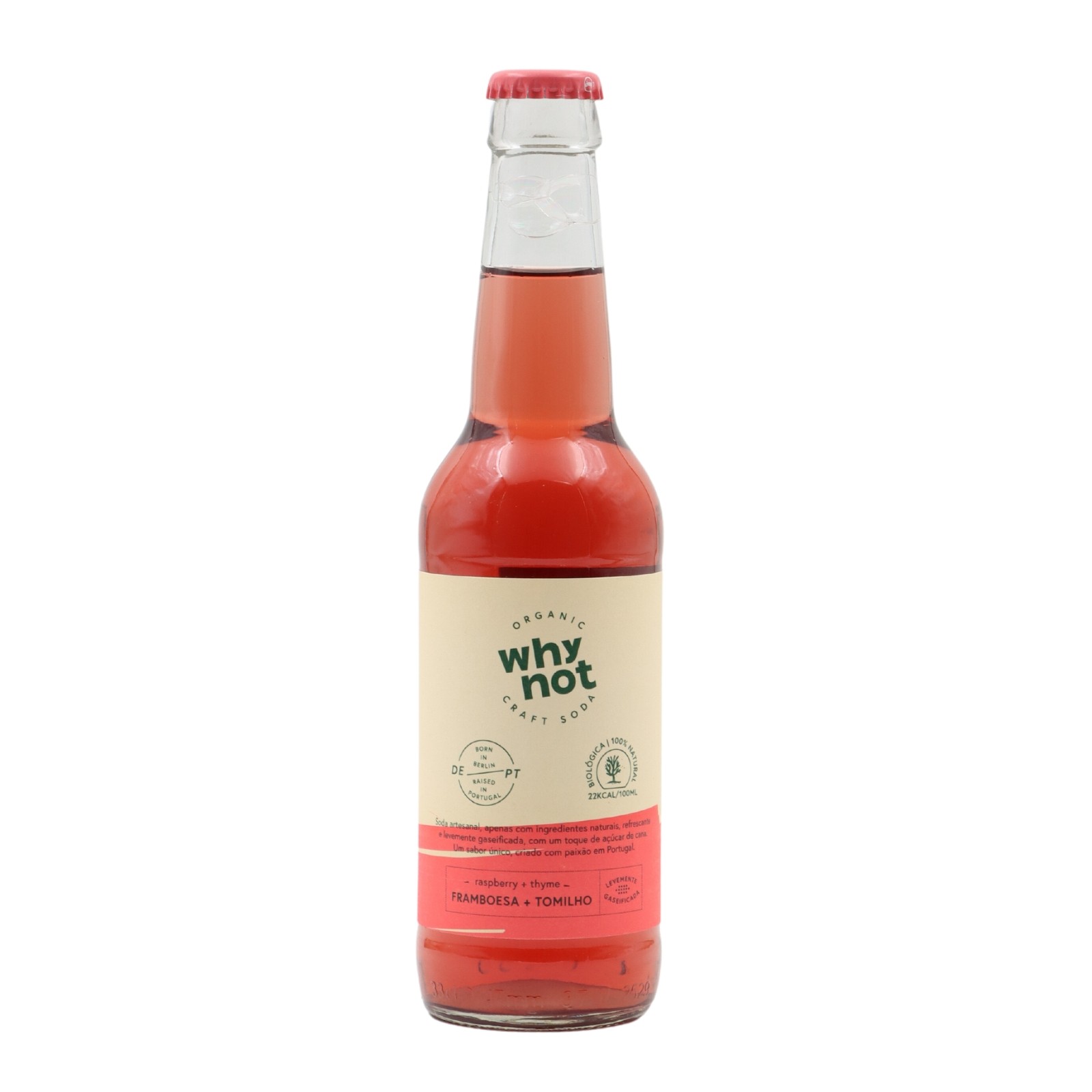 Why Not Raspberry and Thyme Craft Soda