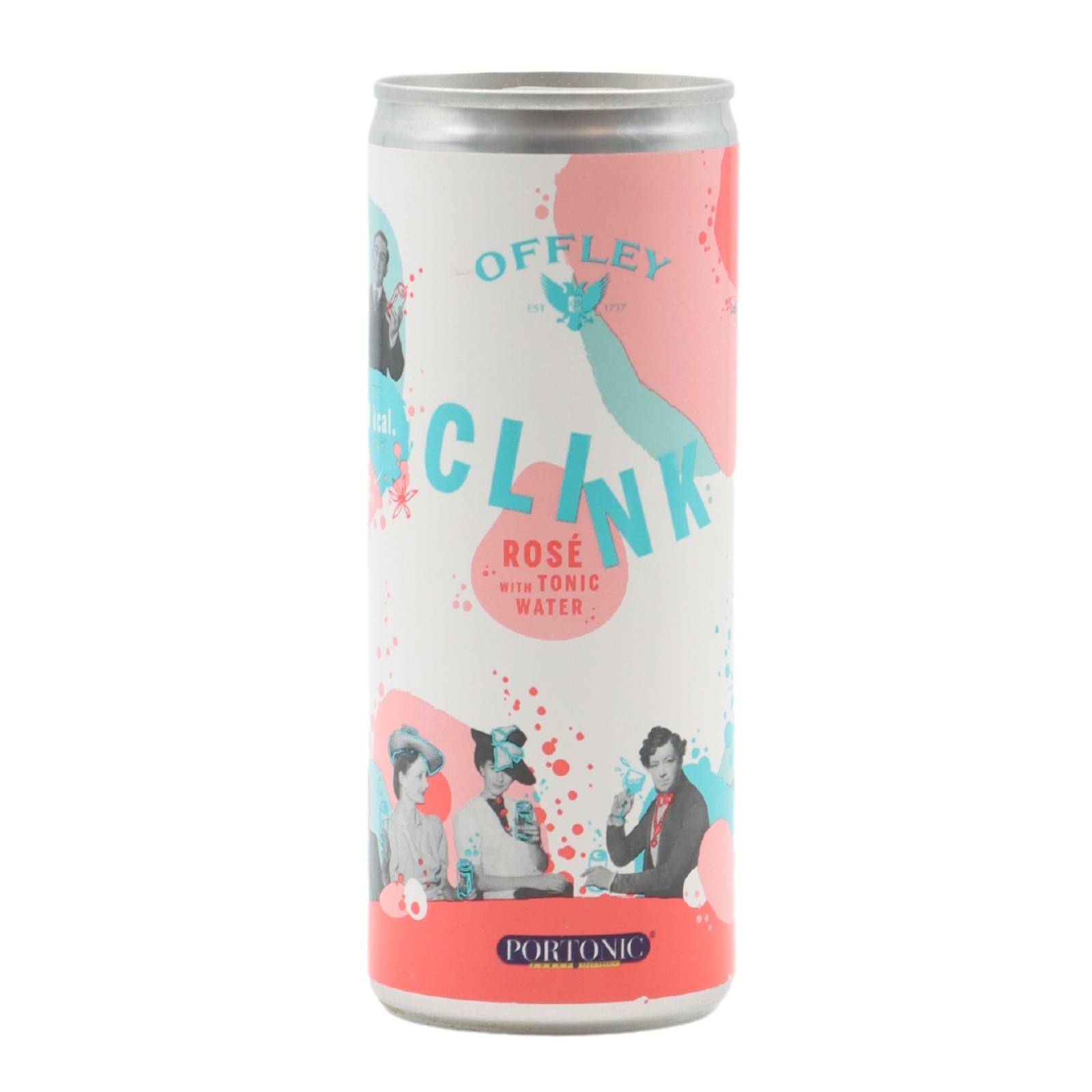 Offley Clink Rosé Portonic in can