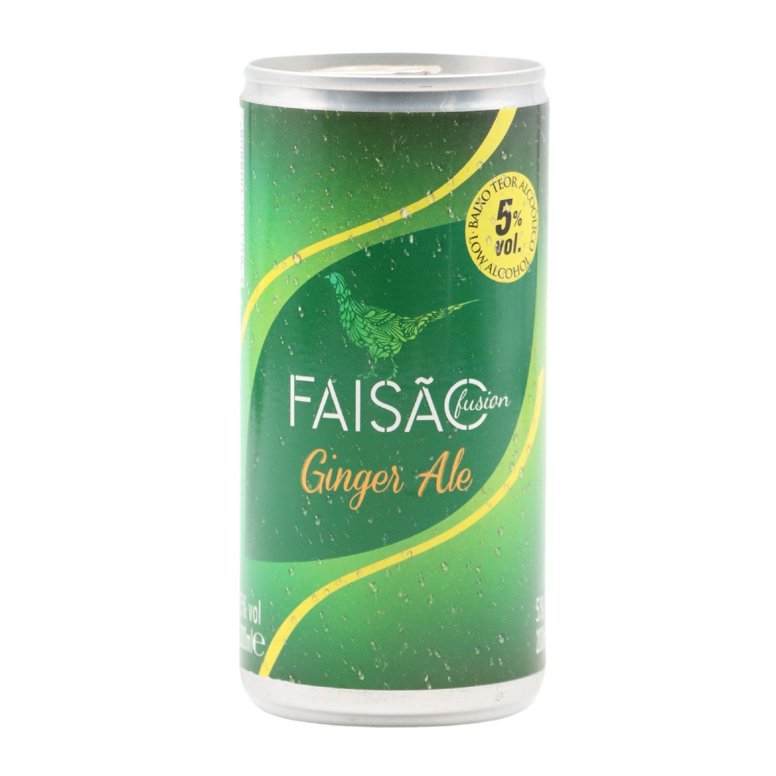 Faisão Fusion Ginger Ale in can