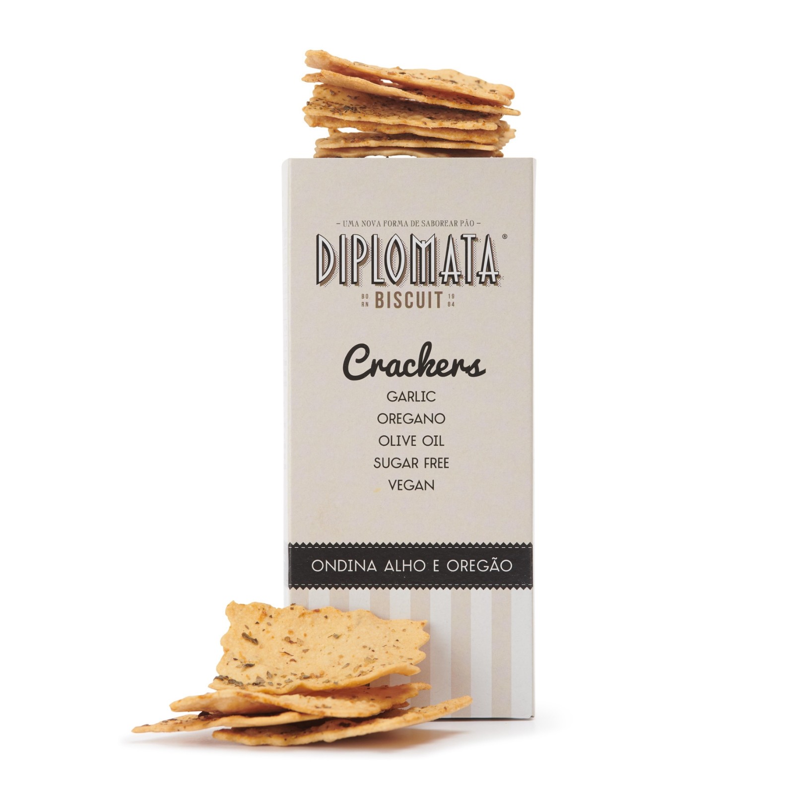 Diplomata Ondina Garlic and Oregano Crackers