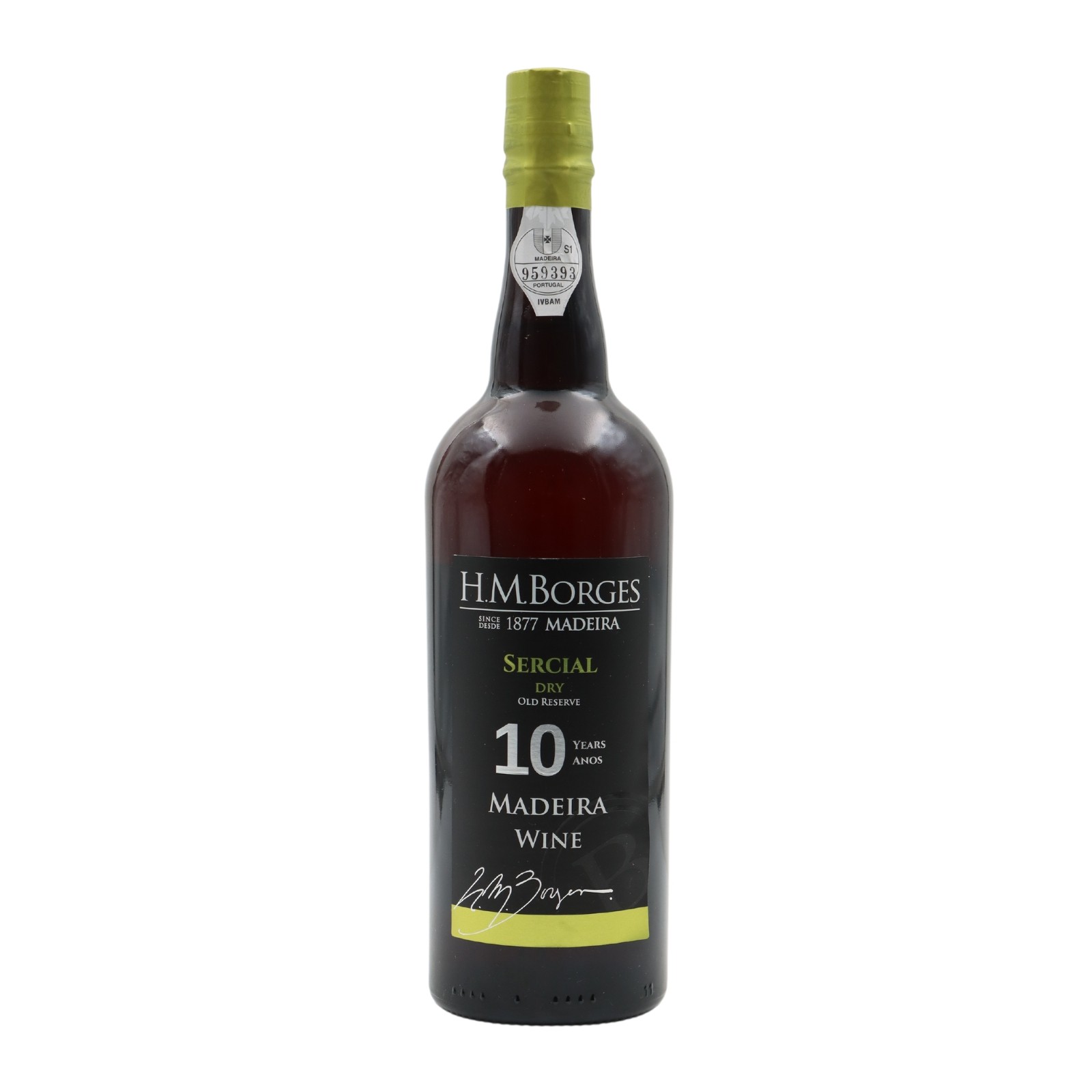 H M Borges Sercial 10 years Madeira