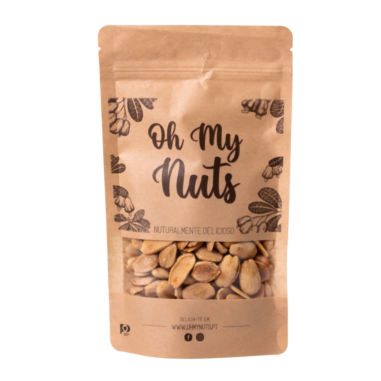 Oh My Nuts Roasted Almonds without skin