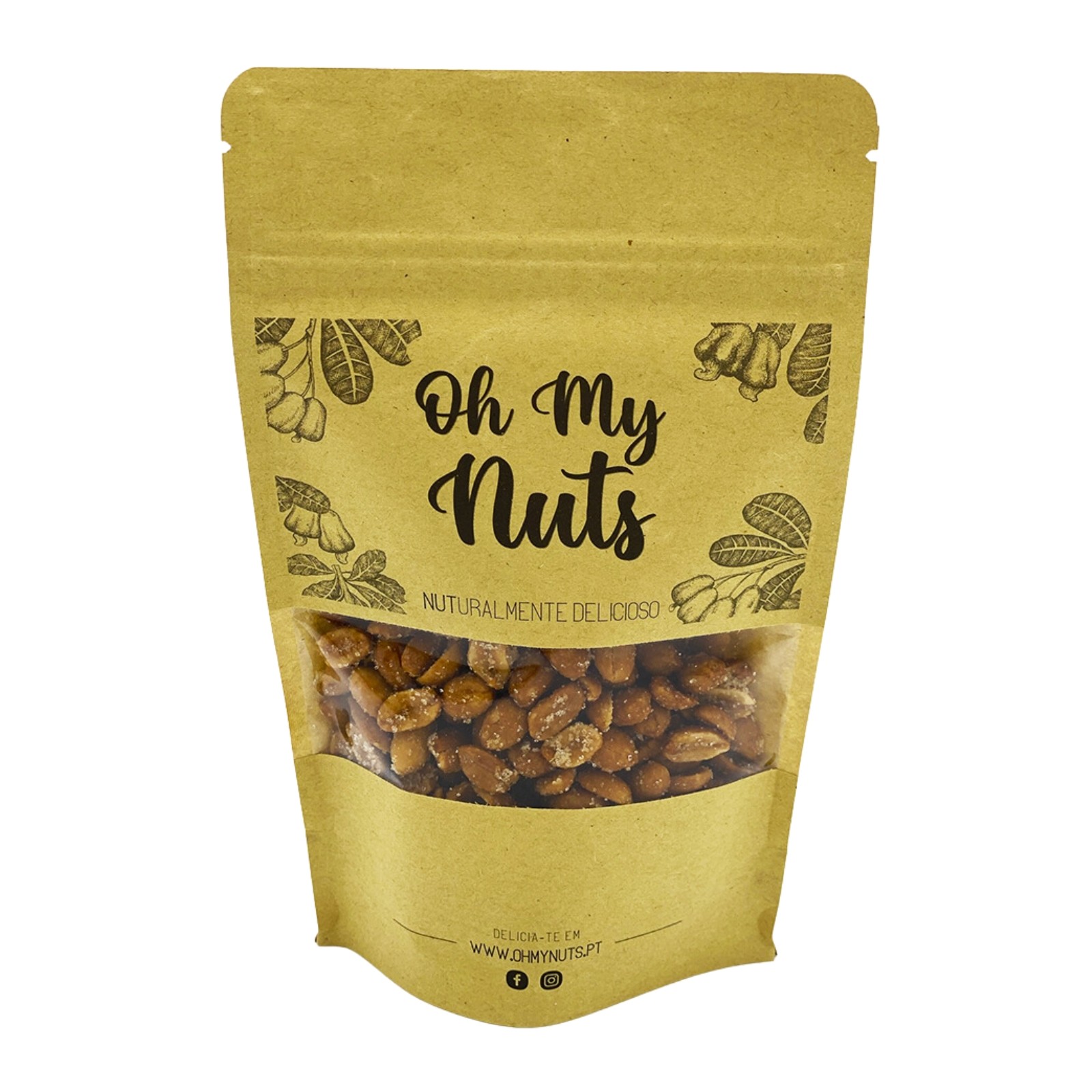 Oh My Nuts Cacahuètes au miel et au sel