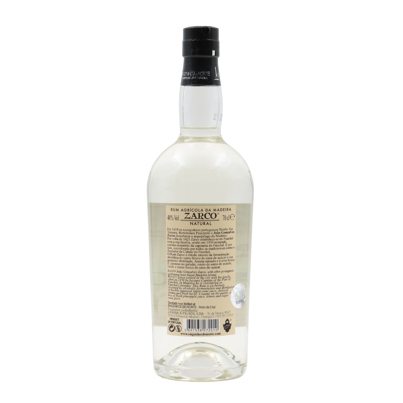 Rum Zarco Natural White