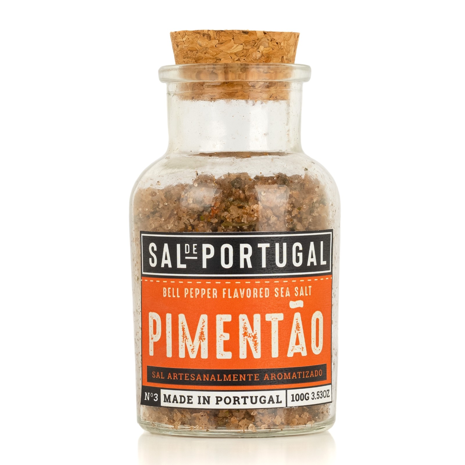 Sal de Portugal Sal marina con sabor a pimiento morrón