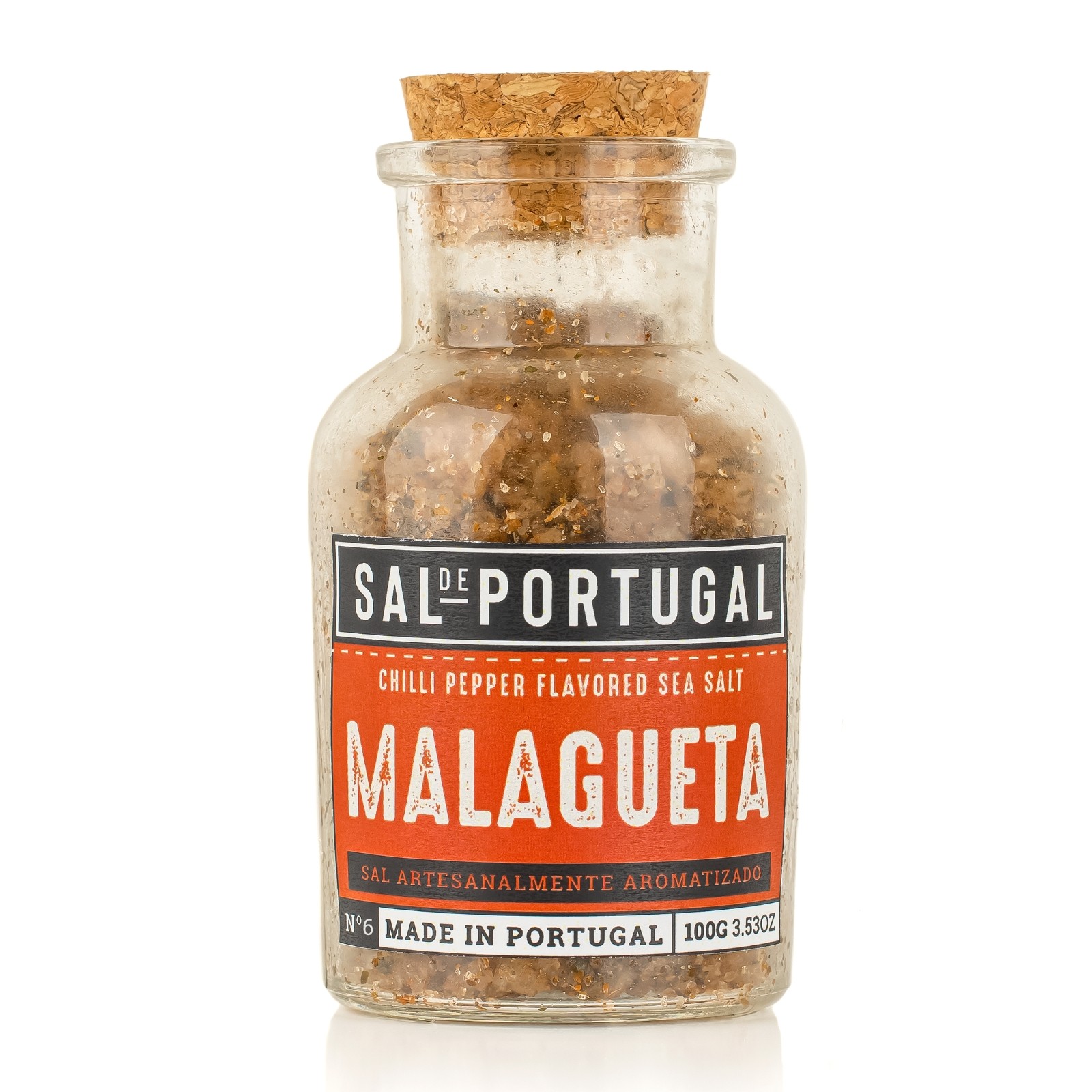 Sal de Portugal Sal marina con sabor a guindilla