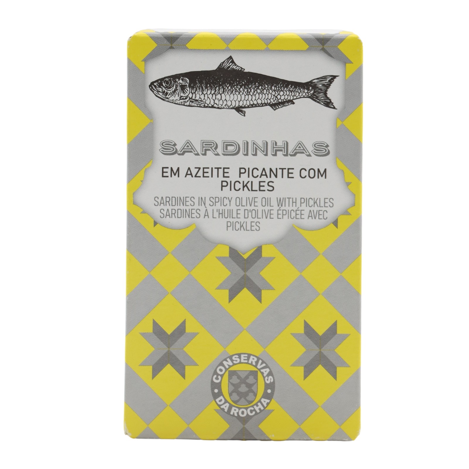 Da Rocha Sardines in Spicy Olive Oil with Pickles