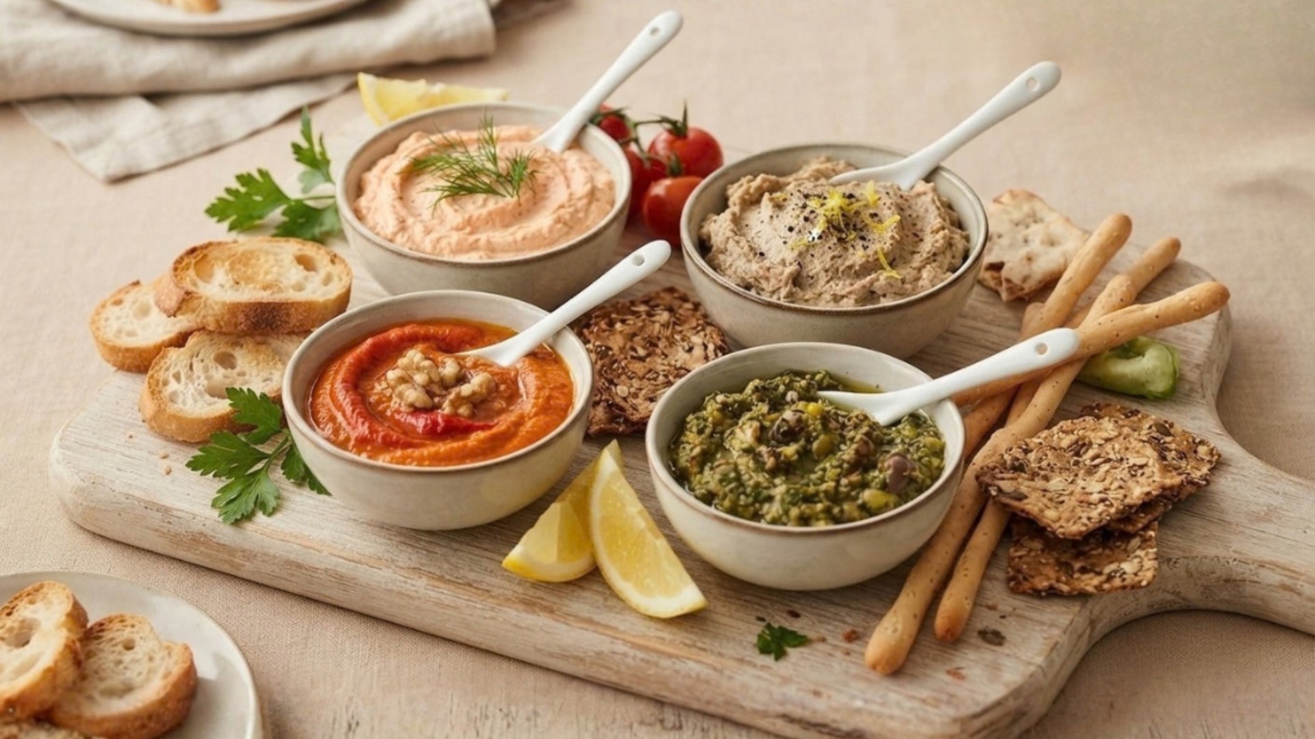 Spreads, Sharing and Savouring