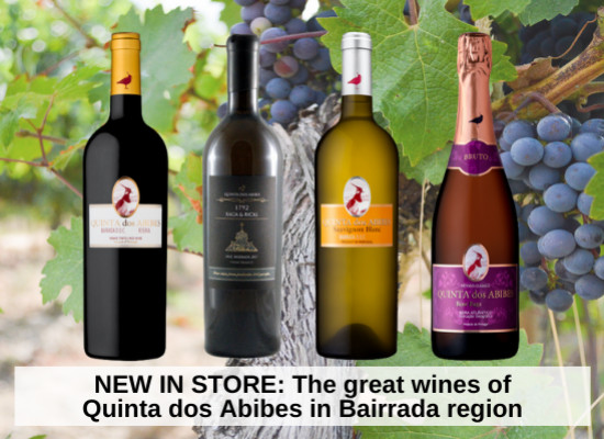 NUOVO IN NEGOZIO: I grandi vini di Quinta dos Abibes nella regione di Bairrada