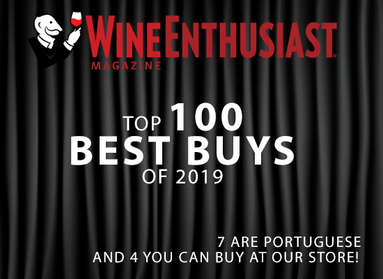 BEST OF THE YEAR: The 100 best buys by Wine Enthusiast Magazine and 7 are Portuguese