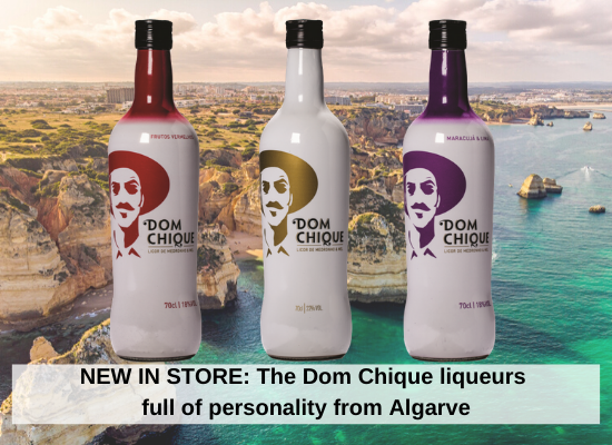 NOUVEAU EN MAGASIN: Les liqueurs Dom Chique pleines de personnalité d'Algarve