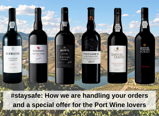 Come stiamo gestendo i tuoi ordini e un'offerta speciale per gli appassionati del vino porto