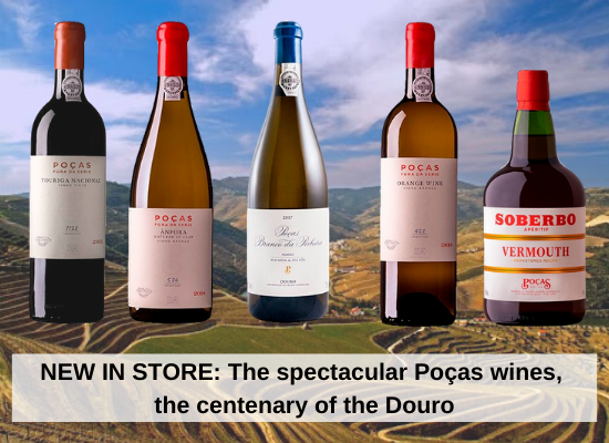 NOVITÀ IN NEGOZIO: gli spettacolari vini Poças, il centenario del Douro
