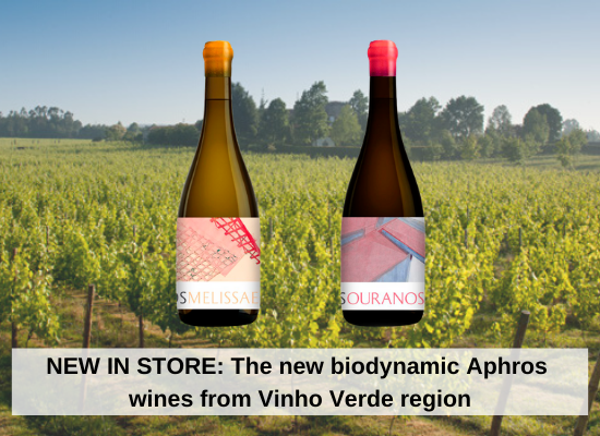 NUEVO EN TIENDA: Los nuevos vinos biodinámicos de Aphros de la región de Vinho Verde