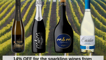 14% OFF for the sparkling wines from the Cave Central da Bairrada