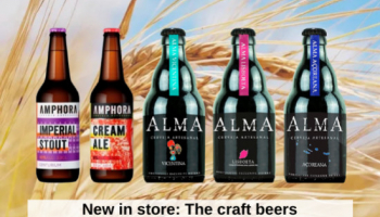 Nouveau en boutique : Les bières artisanales Alma & Amphora