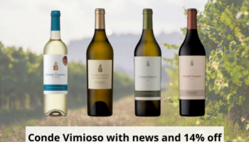 Conde Vimioso with news and 14% off