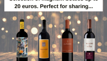 Selection of Magnum bottles up to 20 euros. Perfect for sharing…