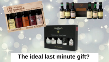 The ideal last minute gift? Port wine gift packs