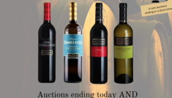 Auctions ending today AND Casa Ermelinda Freitas with extra discount