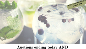Auctions ending today AND Portuguese Gins you really should know