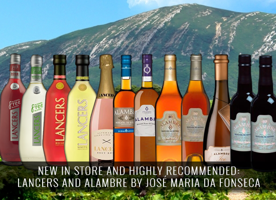 NEW IN STORE AND HIGHLY RECOMMENDED: Lancers Free and Alambre ICE by José Maria da Fonseca 