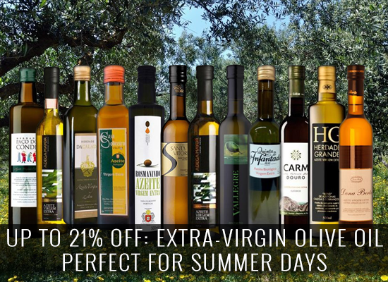 UP TO 21% OFF: Extra Virgin Olive Oil perfect for summer days