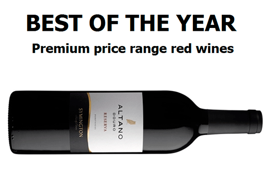 Best of the year: Premium price range red wines - above €10